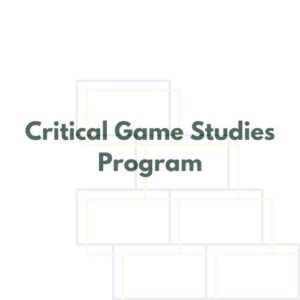 critical game studies program